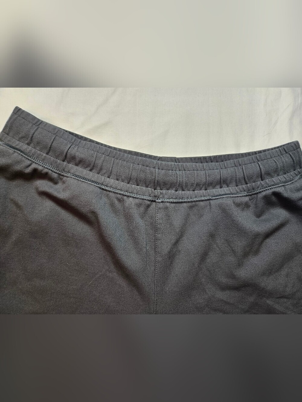 Members Mark Luxe Womens Gray Pull On Elastic Waist Active Shorts Size Medium - Picture 5 of 13